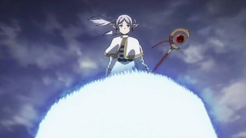 Imagen promocional, fanArt o extracción del anime: Frieren